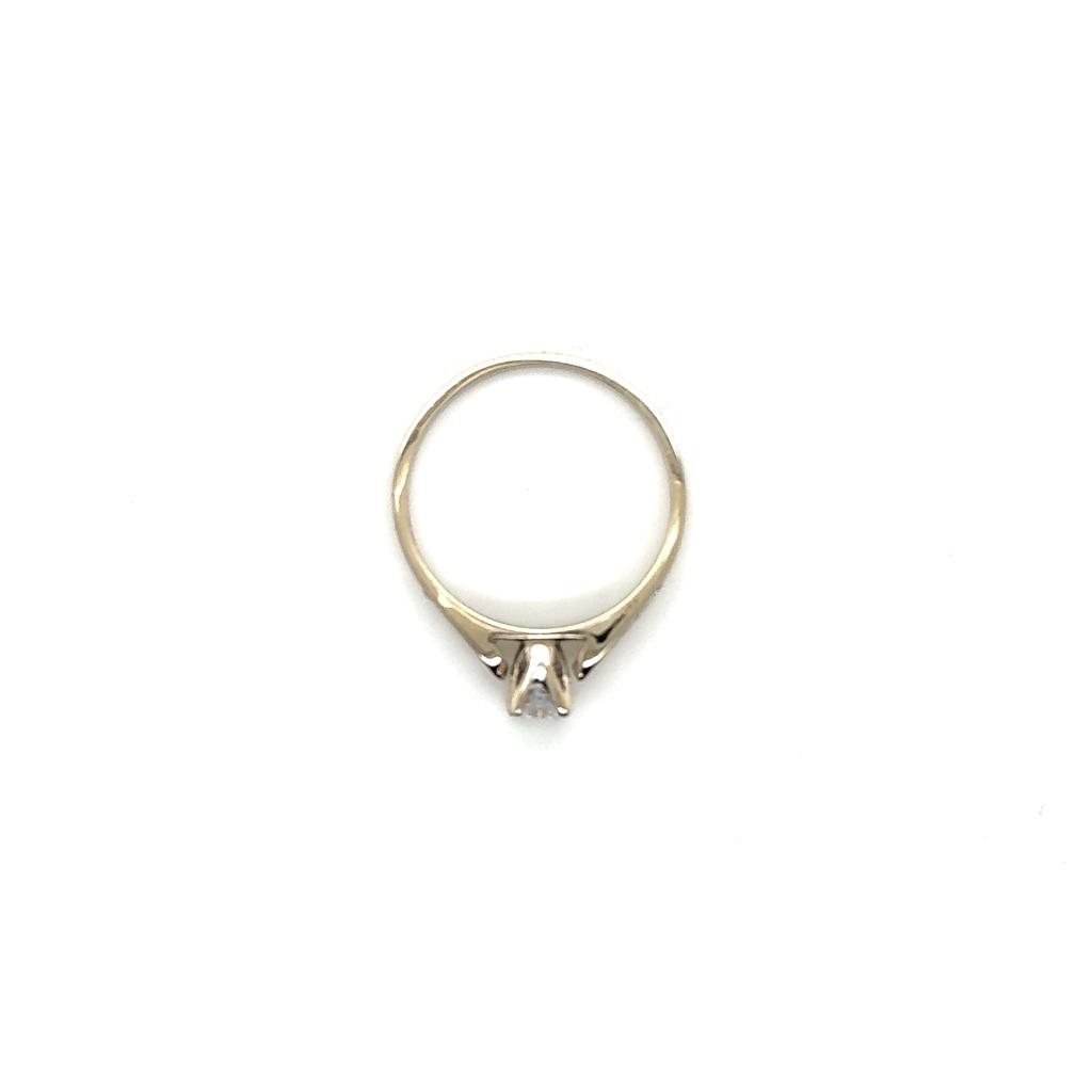 Anillo compromiso Oro 14k #11140