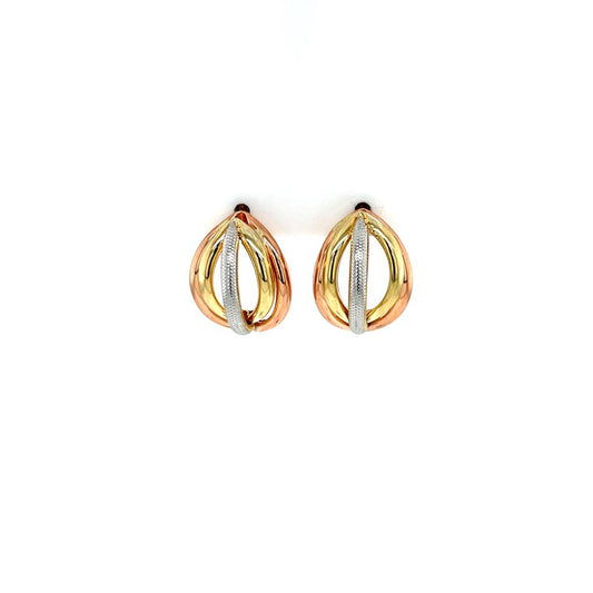 Aretes Oro 10k #9926