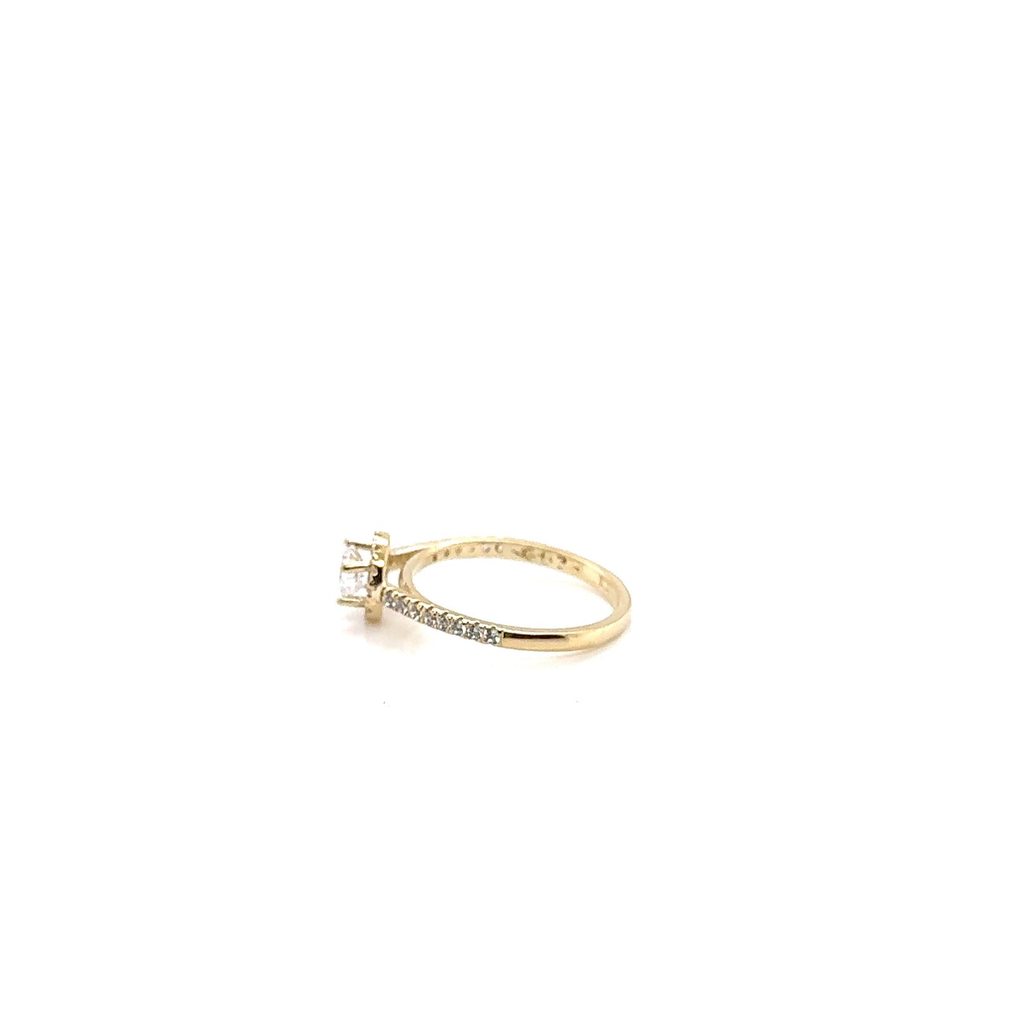 Anillo compromiso Oro 10k #11396