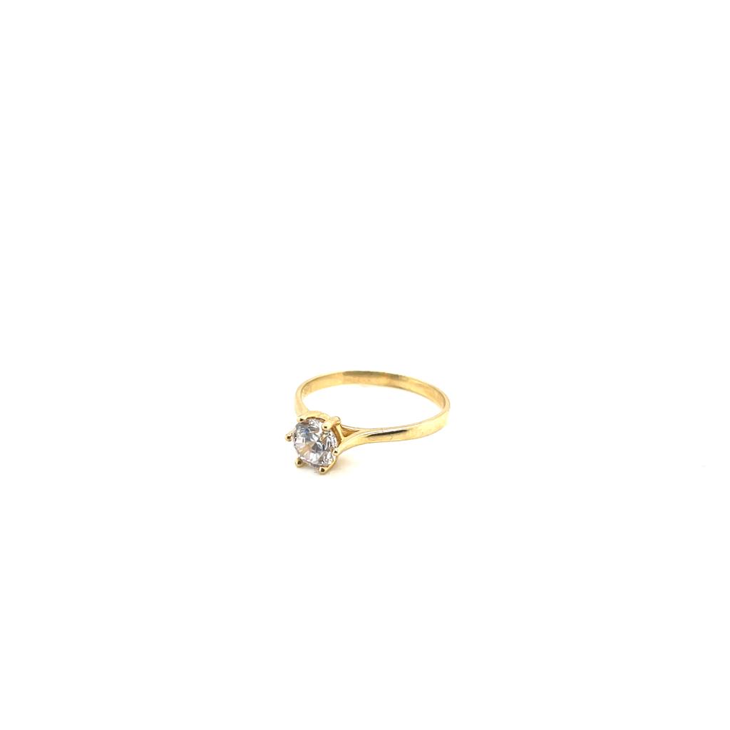 Anillo compromiso Oro 14k Amarillo   #10327