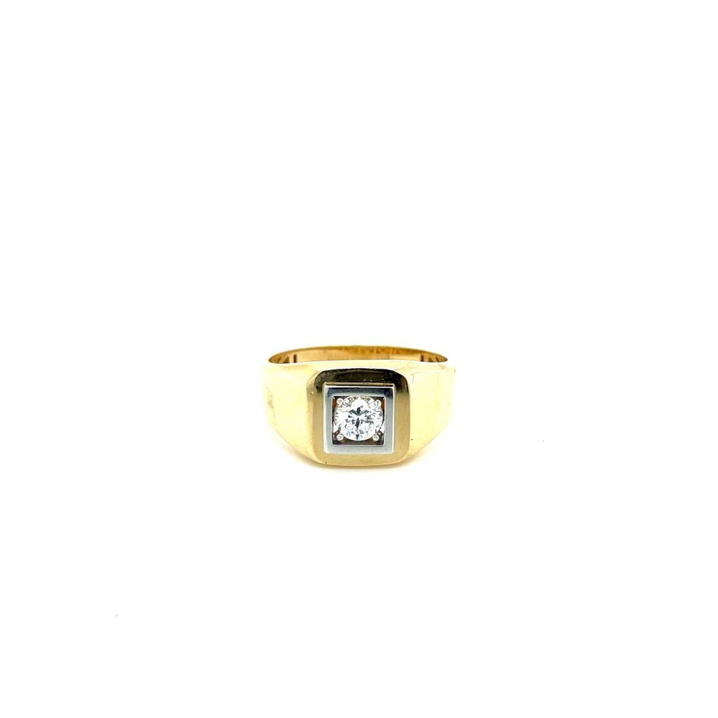 Anillo Caballero Oro 14k #10266
