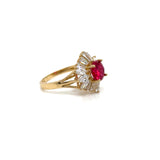 Anillo Oro Dama 14k  #11316