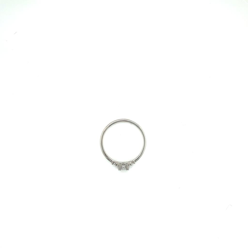 Anillo Oro Blanco 14k #10367