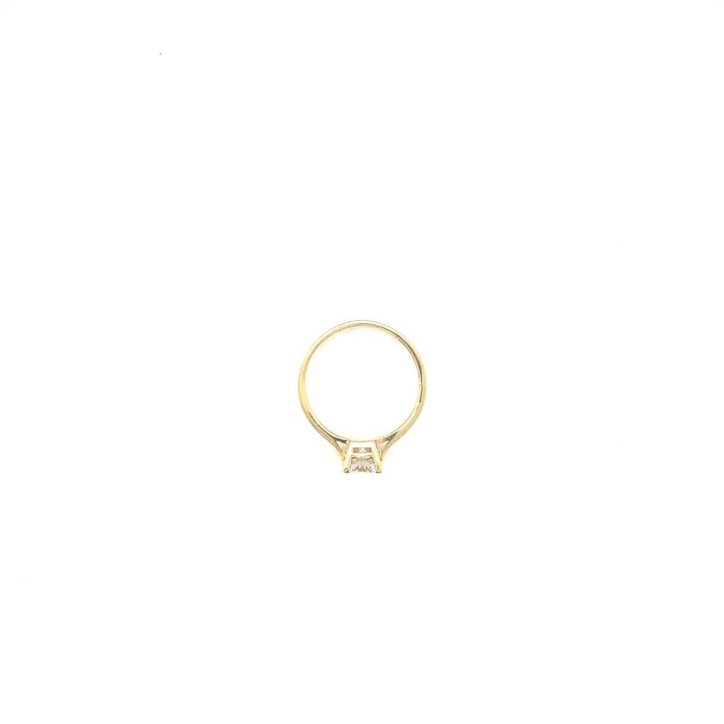 Anillo compromiso Oro 14k Amarillo   #10328