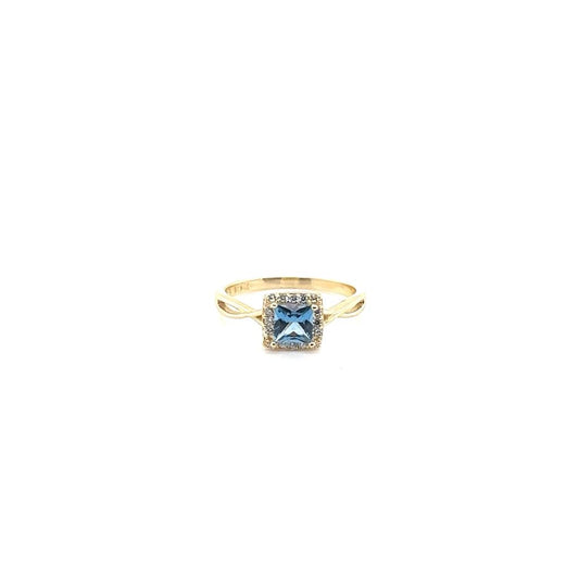 Anillo Oro Dama 10k  #11164