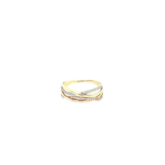 Anillo Oro Dama 14k  #10276