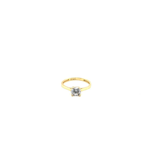 Anillo compromiso Oro 14k Amarillo   #10328