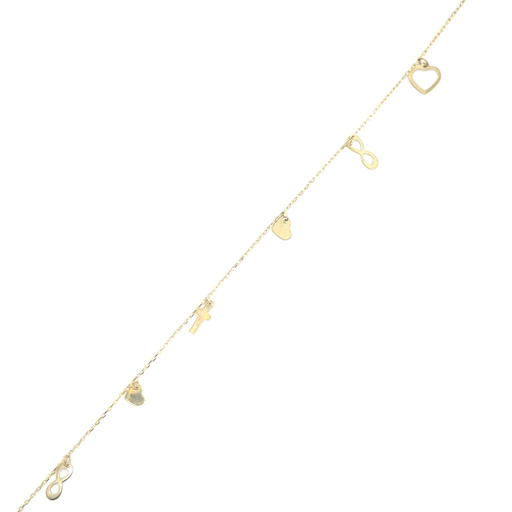 Pulso Dama Oro 14k #10244