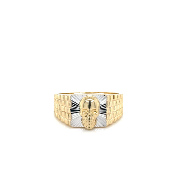 Anillo Caballero Oro Amarillo 10k  #12135