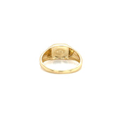 Anillo Caballero Oro Amarillo 10k  #12137