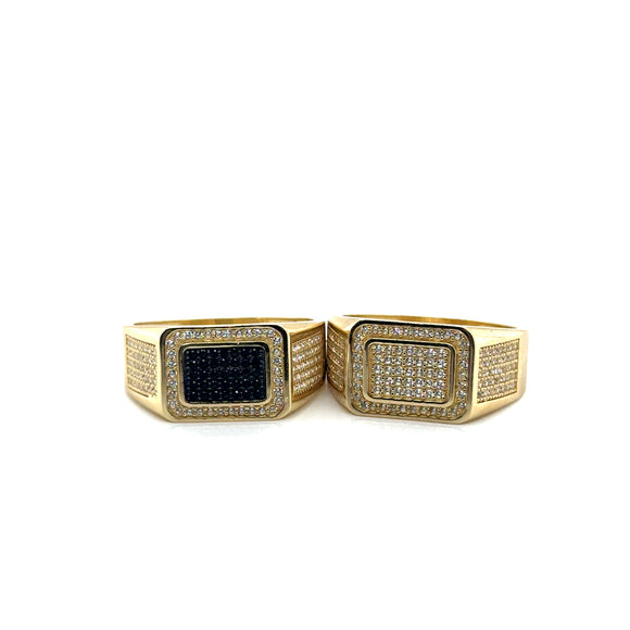 Anillo Caballero Oro Amarillo 10k  #12139