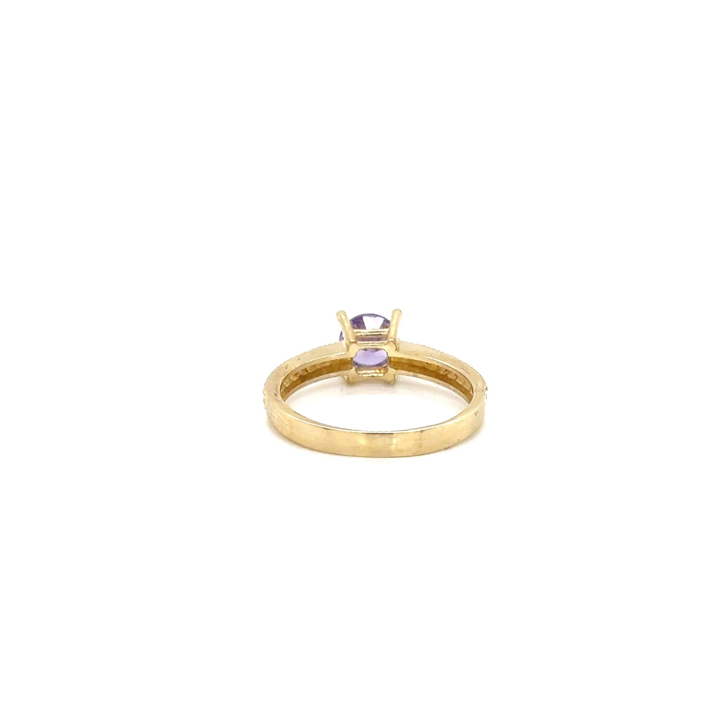 Anillo Dama Oro Amarillo 10k  #12114