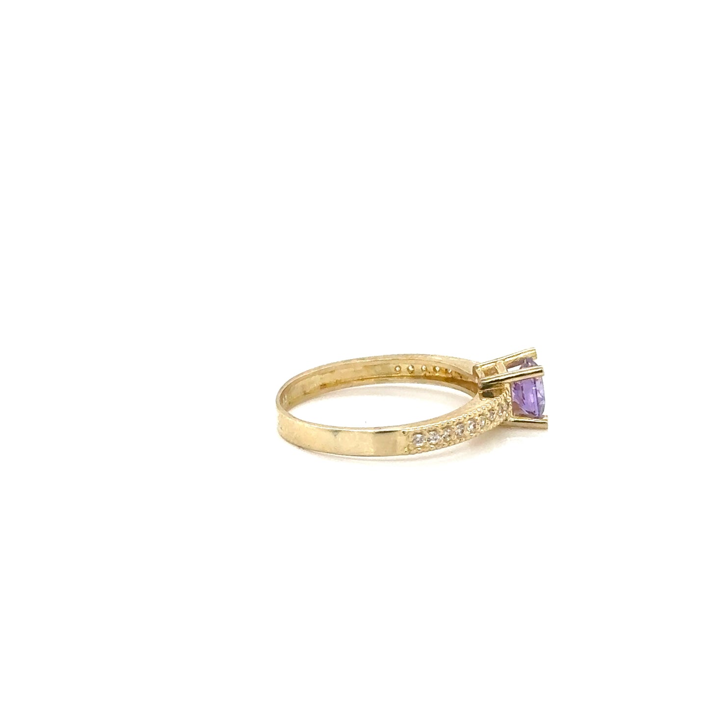 Anillo Dama Oro Amarillo 10k  #12114
