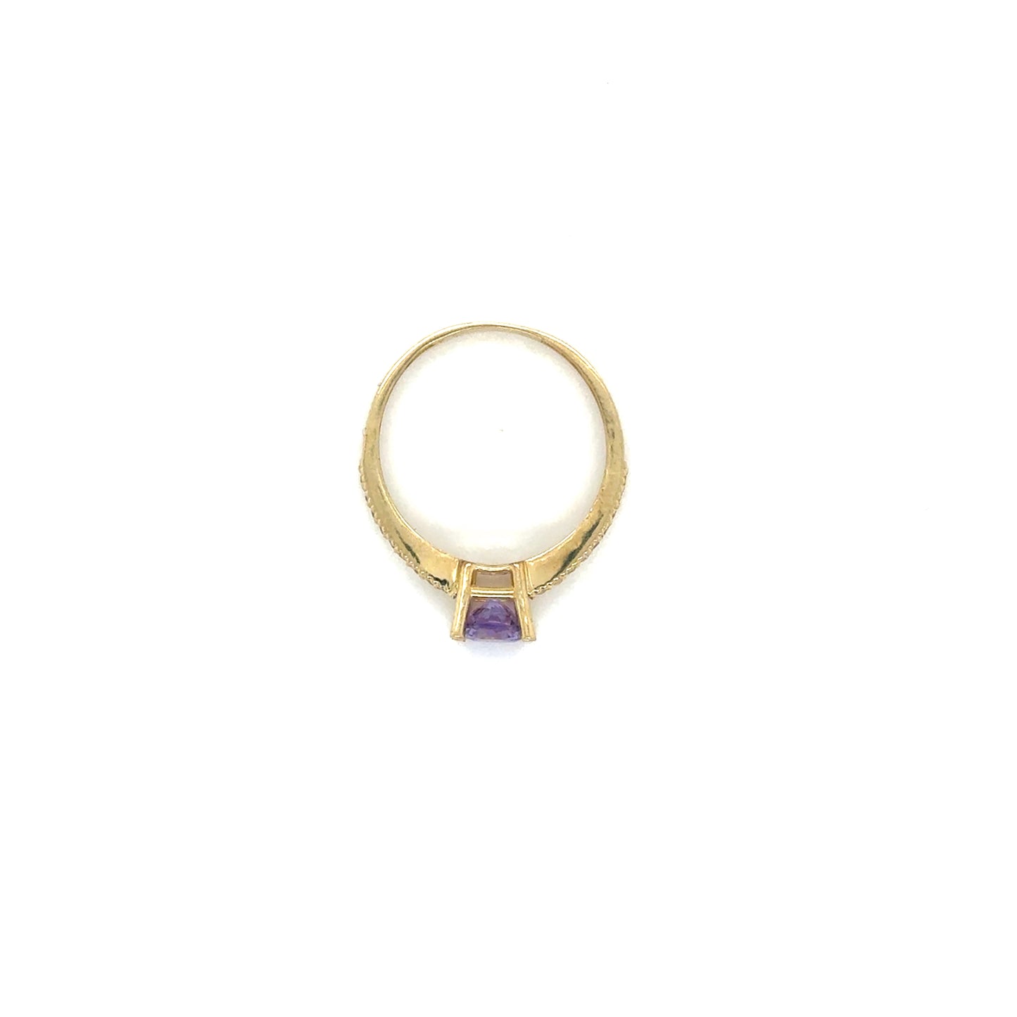 Anillo Dama Oro Amarillo 10k  #12114