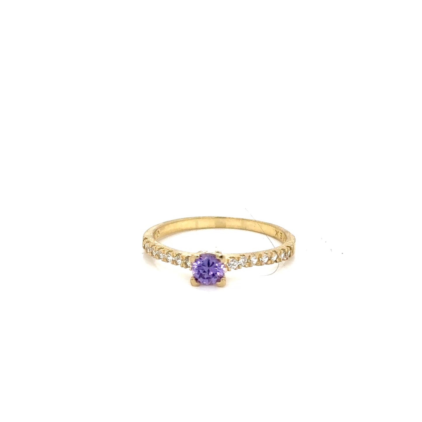 Anillo Dama Oro Amarillo 10k  #12117