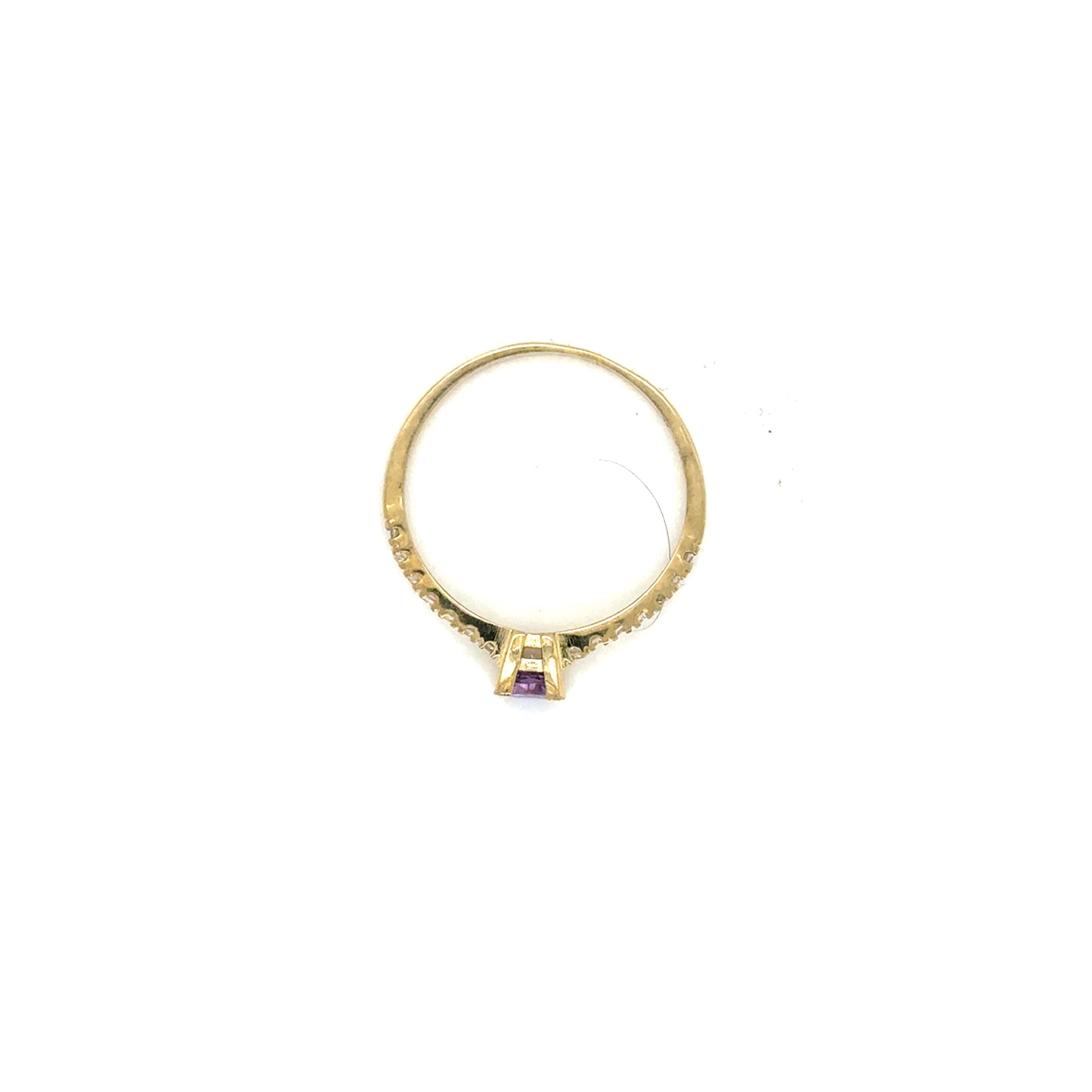 Anillo Dama Oro Amarillo 10k  #12117