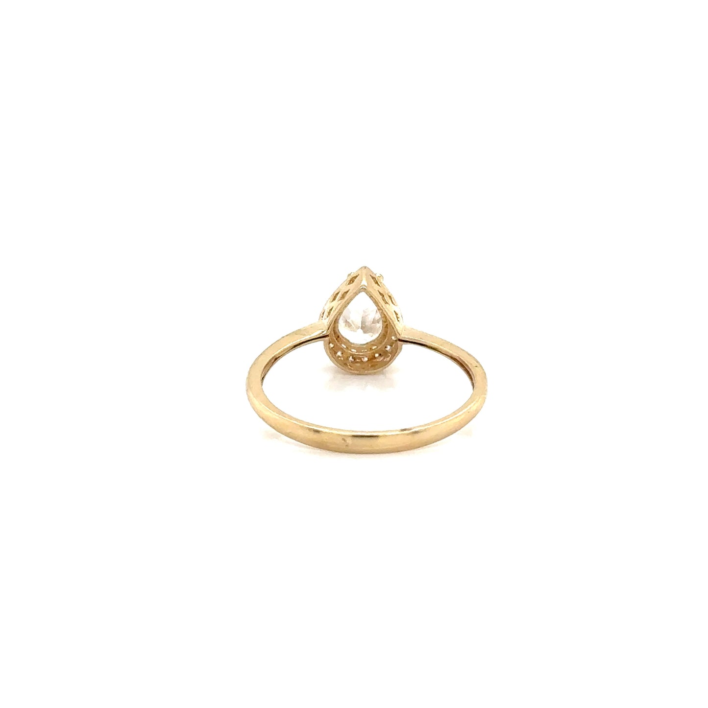 Anillo Dama Oro Amarillo 10k  #12124