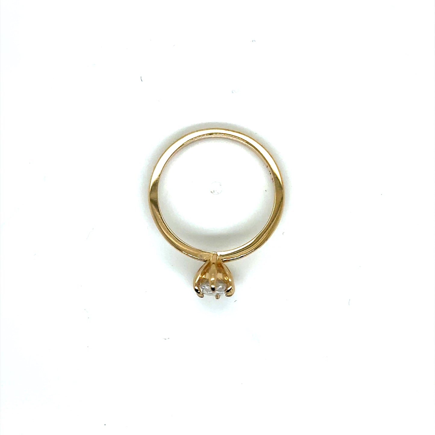 Anillo Oro 14k Amarillo 10*5 mm 1 CT GRA 21949297 #12382