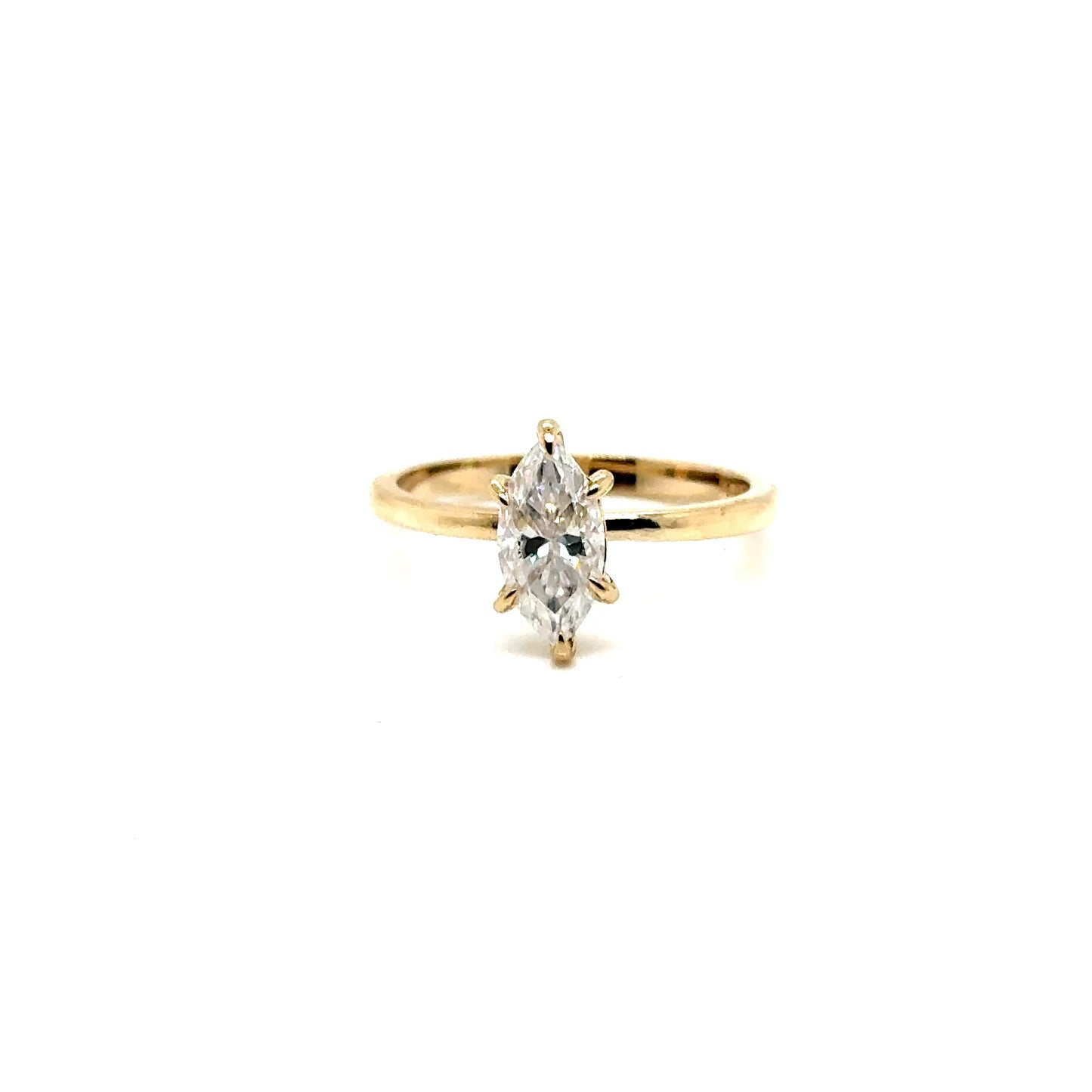 Anillo Oro 14k Amarillo 10*5 mm 1 CT GRA 21949297 #12382