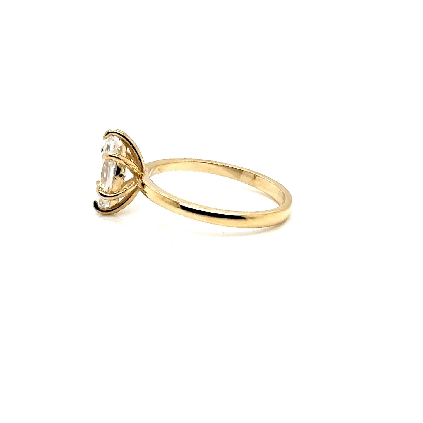 Anillo Oro 14k Amarillo 10*5 mm 1 CT GRA 21949297 #12382