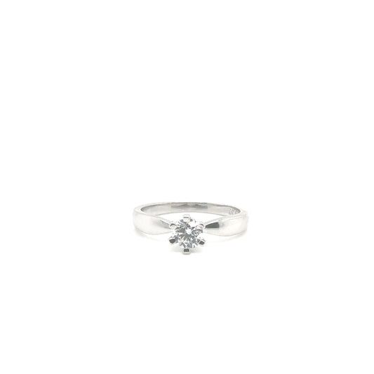 Anillo Oro 14k Amarillo Diamante Laboratorio IGI LG681526424 .51 ct  #12364