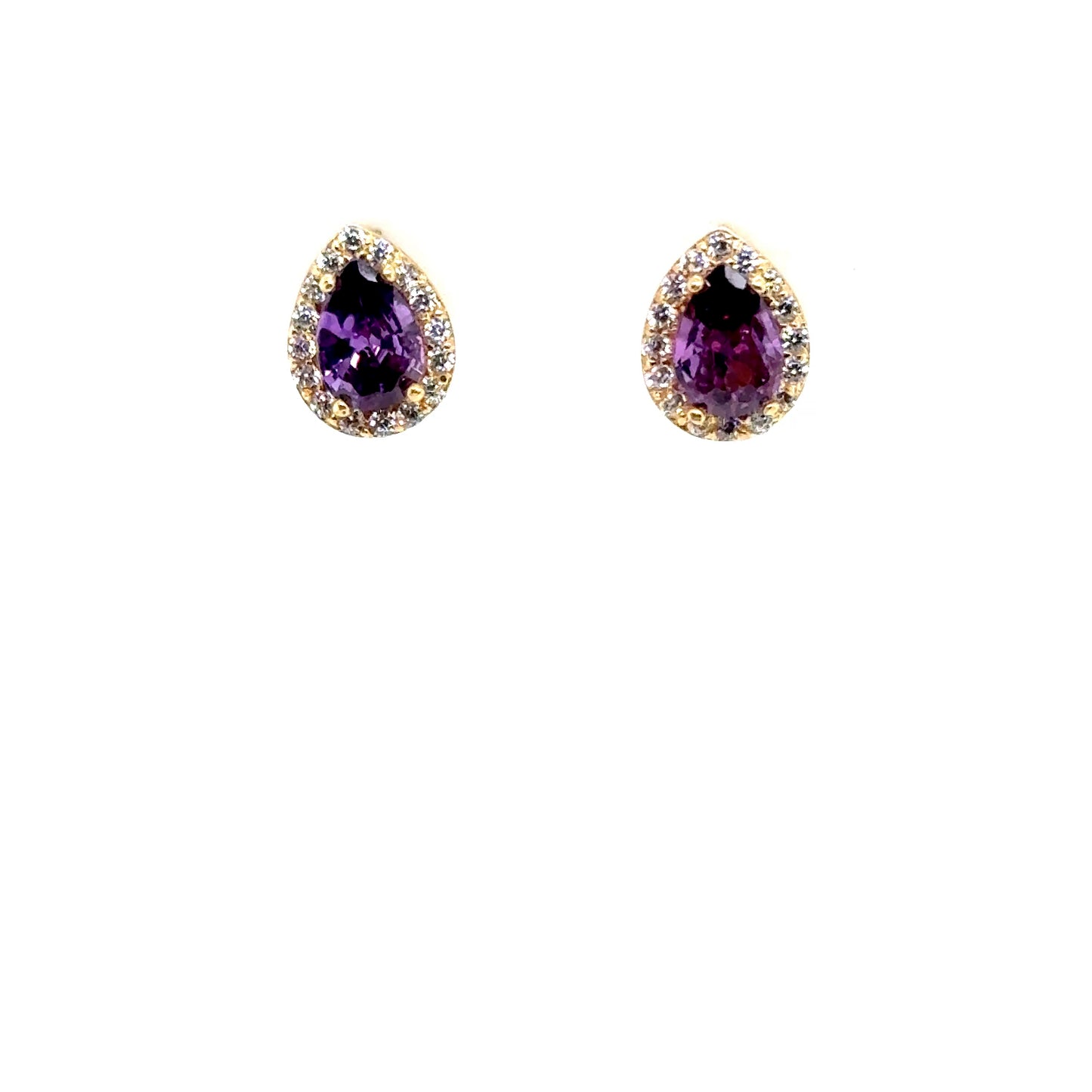 Arete Oro 10k  #11990