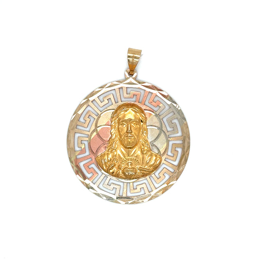 Medalla Oro Amarillo 10k #12024
