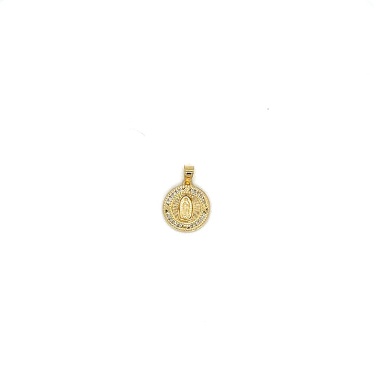 Medalla Oro Amarillo 10k #12028