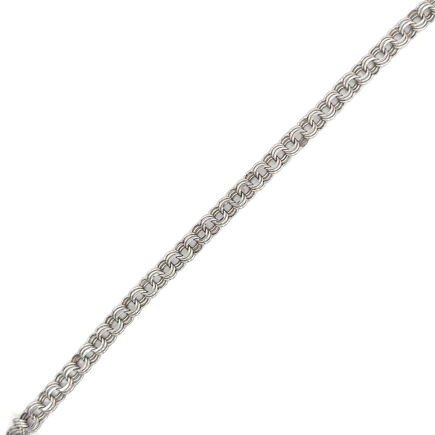 Pulso Oro Blanco 10k #12092