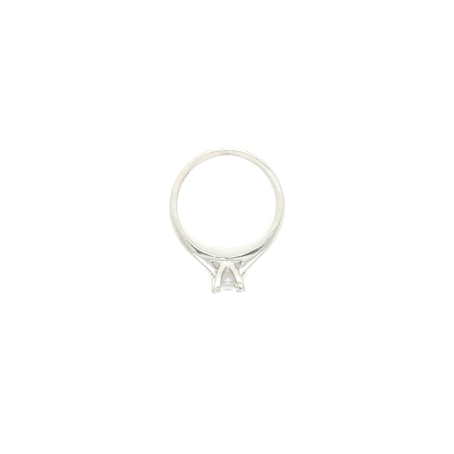 Anillo compromiso Oro 10k Blanco #11923