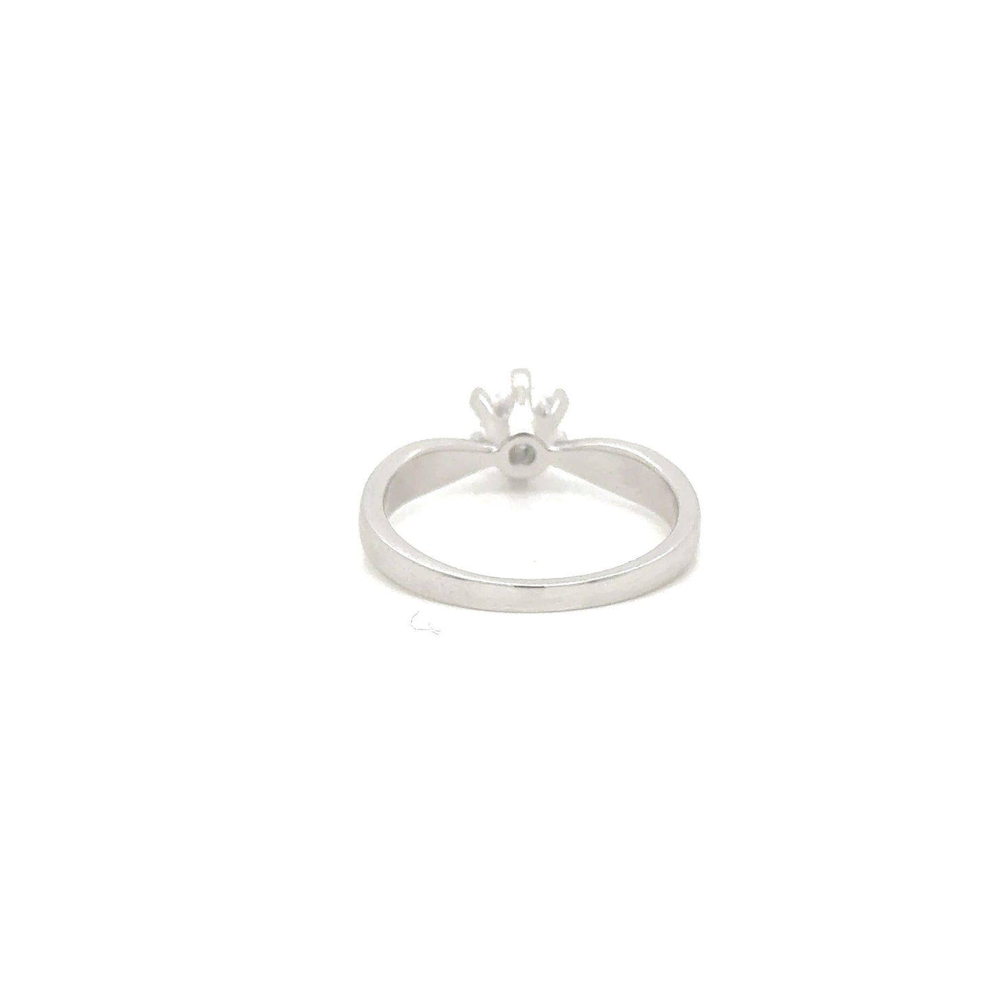 Anillo compromiso Oro 10k Blanco #11924