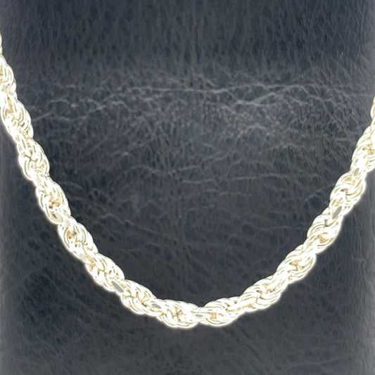 Cadena Caballero Plata  #9463