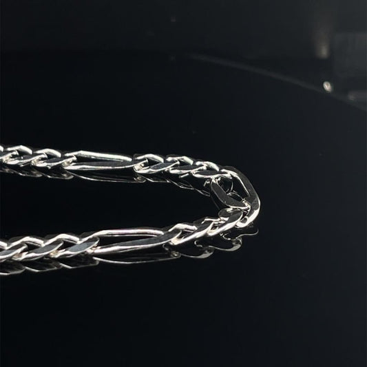 Cadena  Caballero Plata  #8962