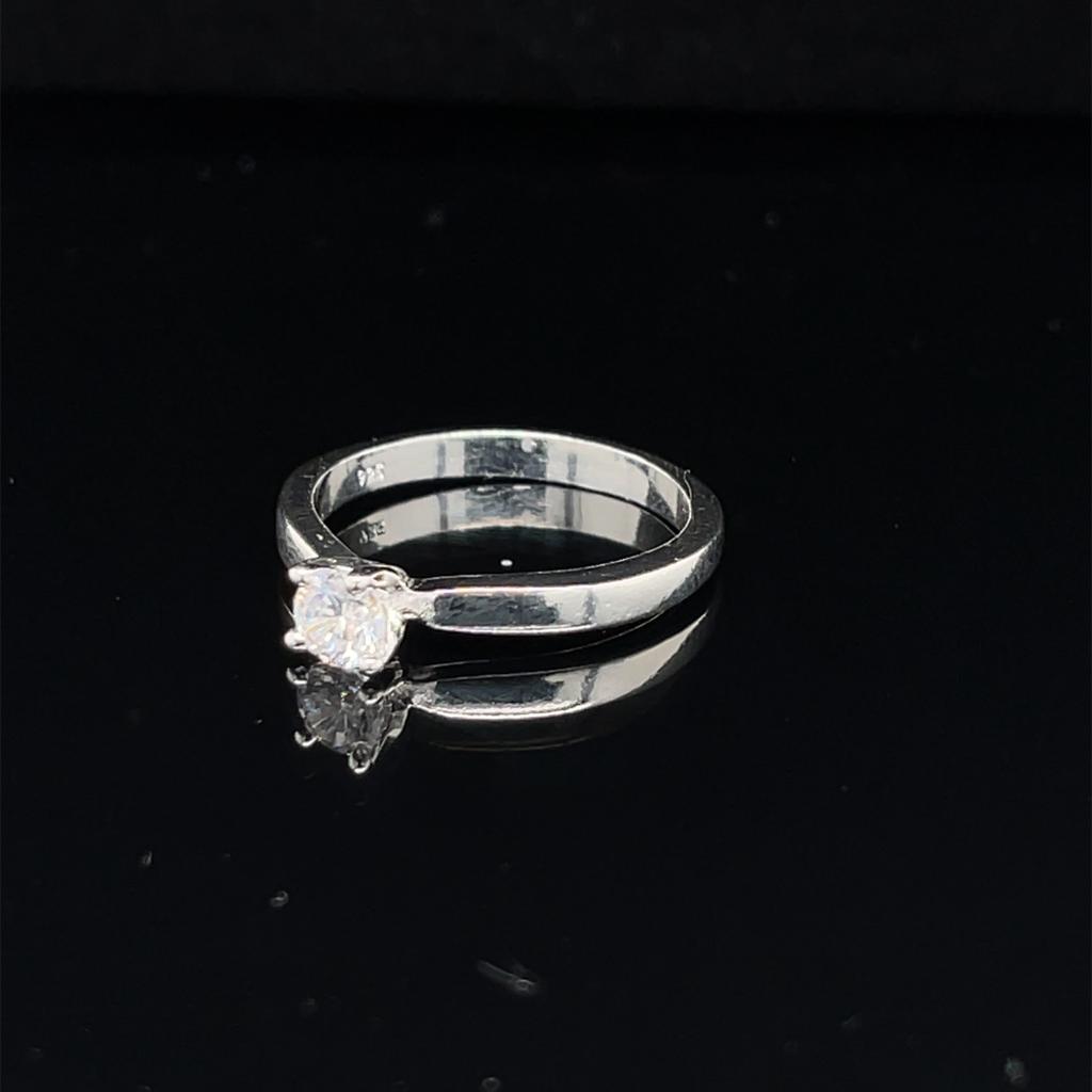 Anillo compromiso Plata #8996