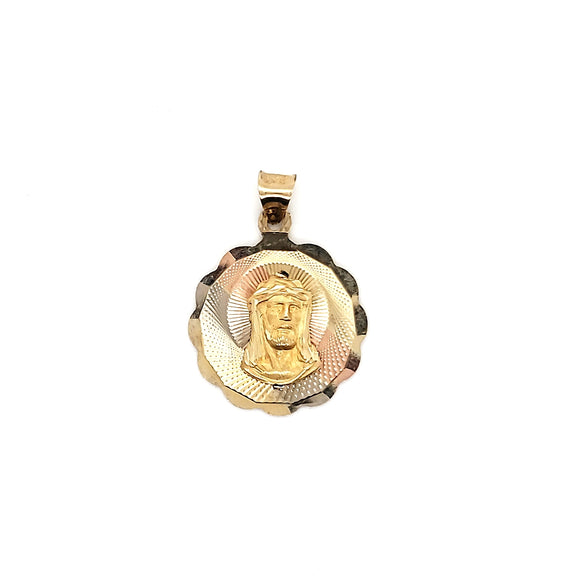 Medalla Oro Amarillo 10k #5271