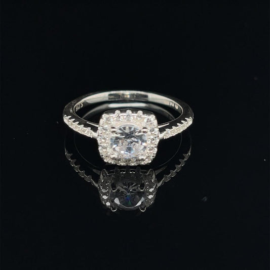 Anillo compromiso Plata #9505