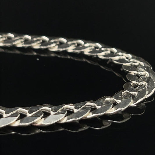 Cadena  Caballero Plata  #8952