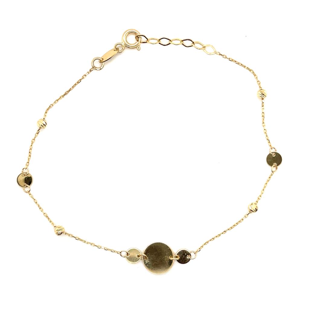 Pulso Dama Oro 14k #9621