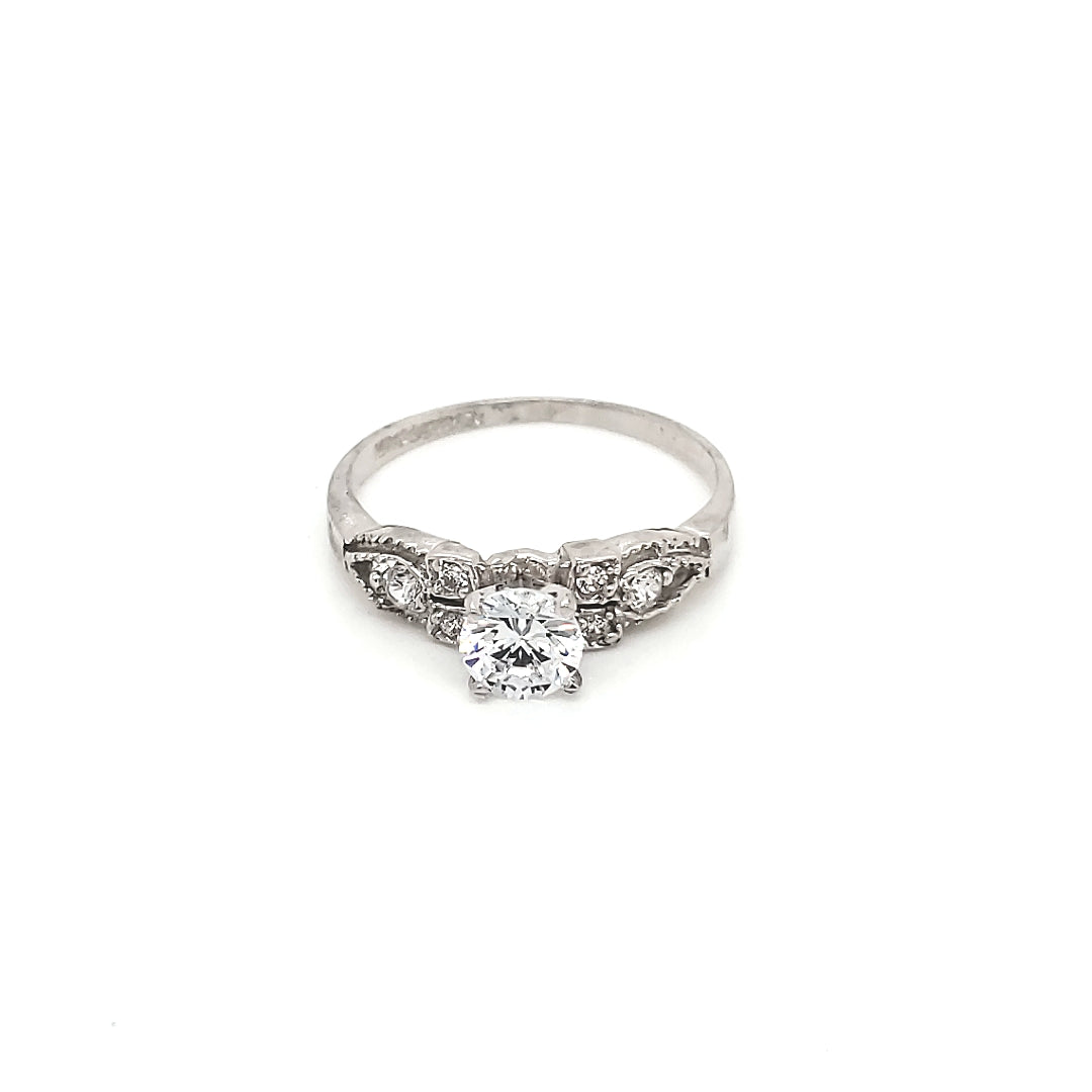 Anillo compromiso Oro 10k #5416