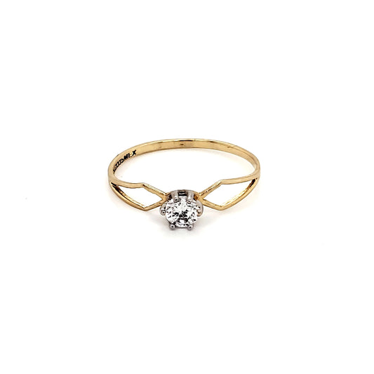 Anillo compromiso Oro 10k #28