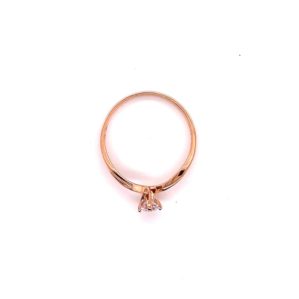 Anillo compromiso Oro 14k #9429