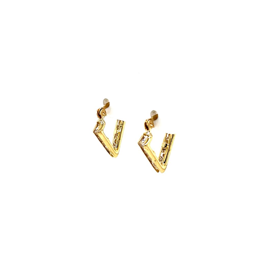 Aretes Oro 10k #9539