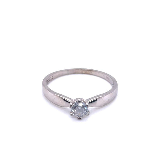 Anillo compromiso Oro 10k #9374
