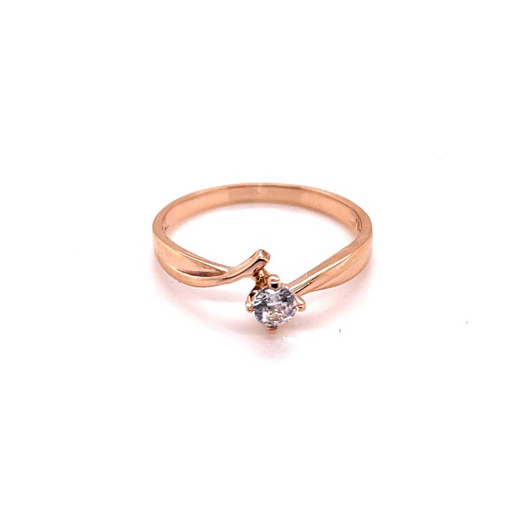 Anillo compromiso Oro 14k #9429