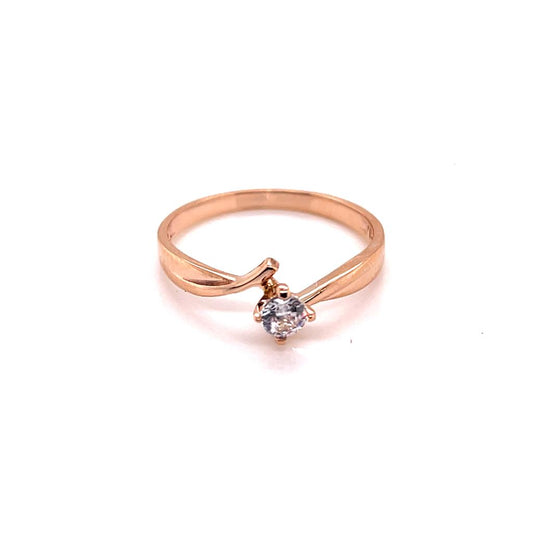 Anillo compromiso Oro 14k #9429