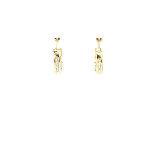 Huggie Oro 14k #9659