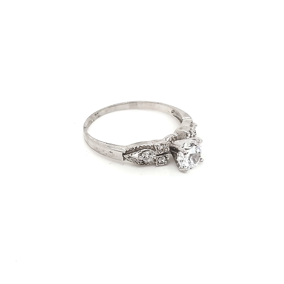 Anillo compromiso Oro 10k #5416