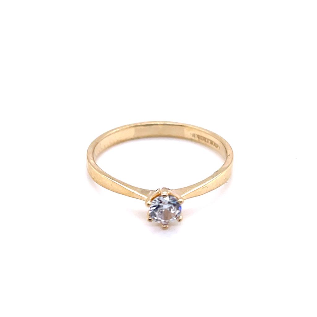 Anillo compromiso Oro 10k #9343