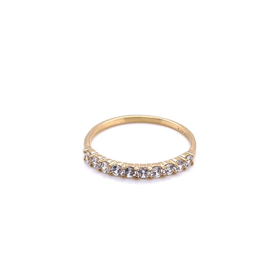 Anillo Oro Dama 10k  #9401