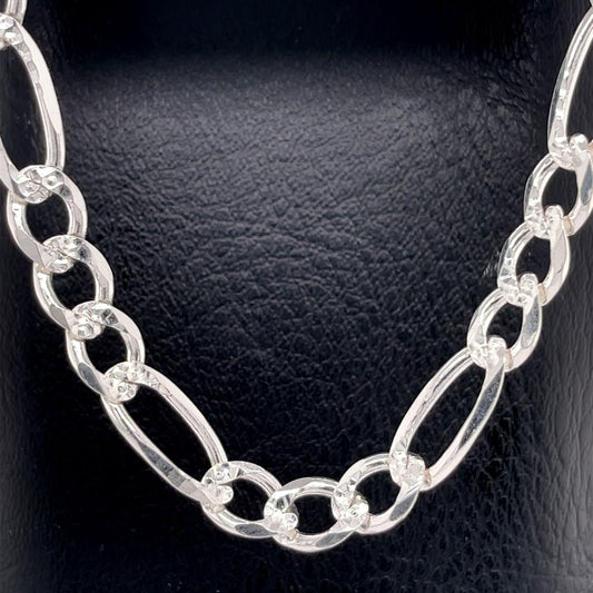 Cadena Caballero Plata  #9452